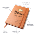 Babcia's recipe book with Pierogi design