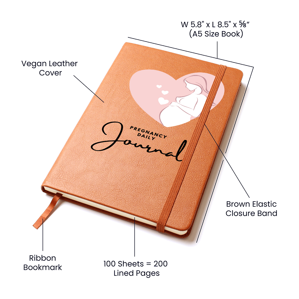 Leather Pregnancy Journal