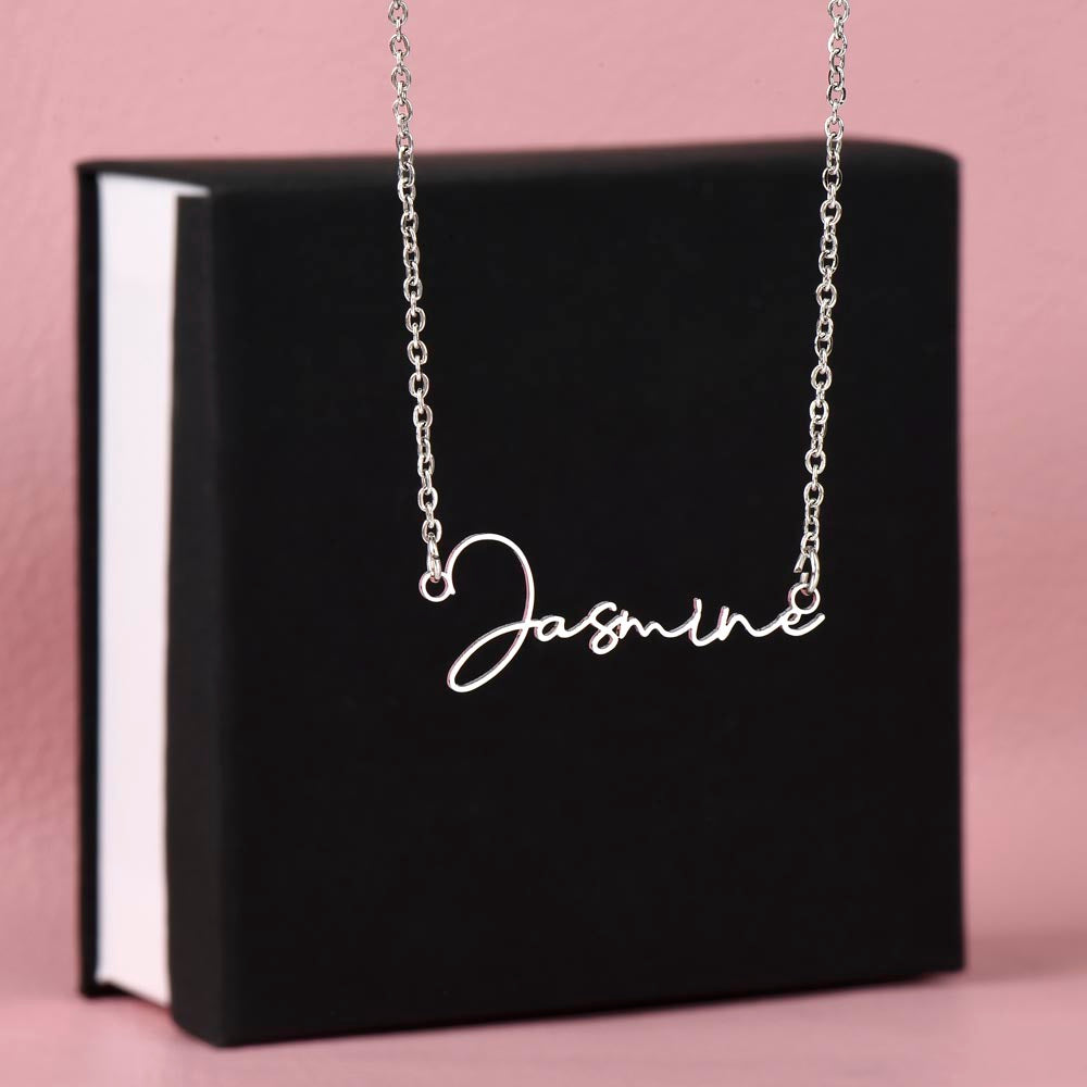 Necklace with your name