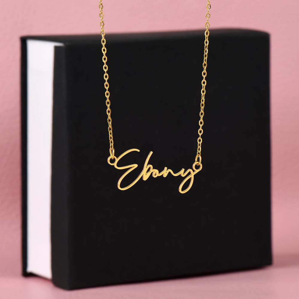 Necklace with your name