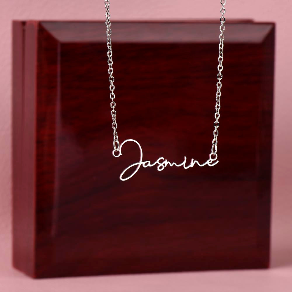 Necklace with your name