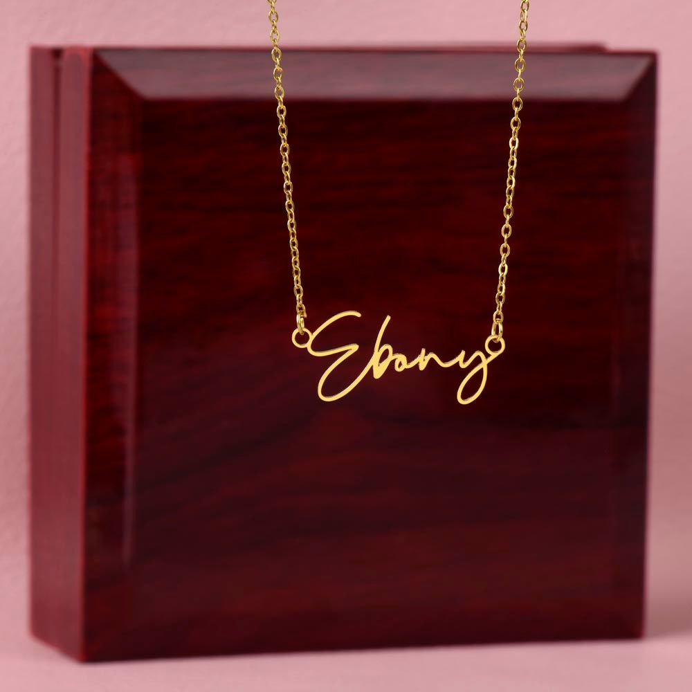 Necklace with your name