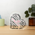 Acrylic Heart for Mothers