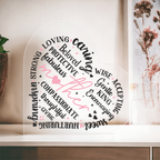 Acrylic Heart for Mothers