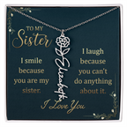 Sister's Name Necklace Personalized