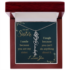 Sister's Name Necklace Personalized