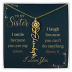 Sister's Name Necklace Personalized