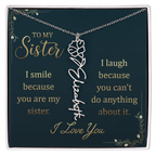 Sister's Name Necklace Personalized