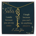 Sister's Name Necklace Personalized