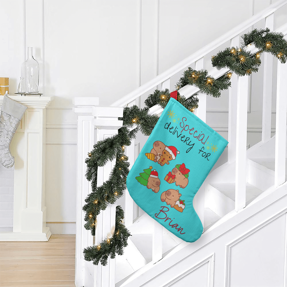 Capybara Giant Personalized Stocking