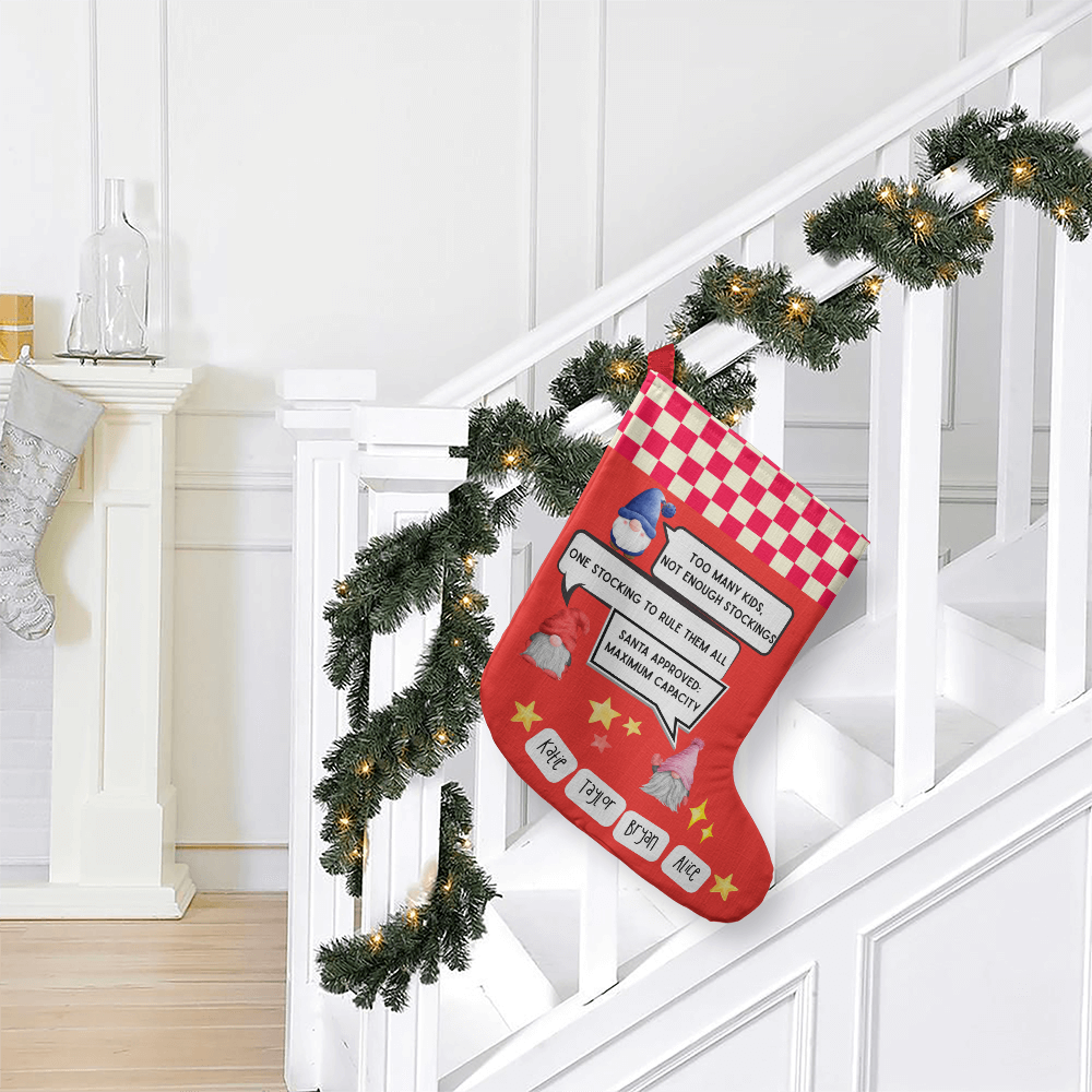 Funny Giant Stocking for All the kids, Personalized