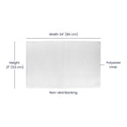 We Do Not Celebrate Halloween Doormat – Fall Floral Entryway Mat