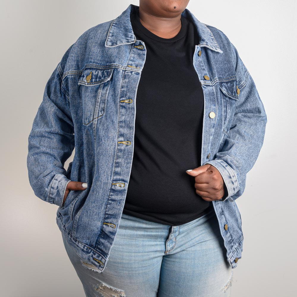 Denim Jacket for a Birth Worker