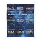 affirmations blanket for pregnancy and birth