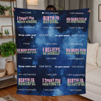 affirmations blanket for pregnancy and birth