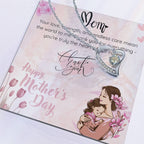 Heart of Our Home Necklace for Mom