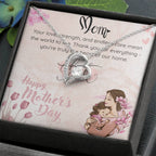 Heart of Our Home Necklace for Mom