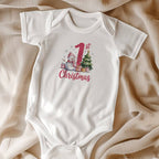 first christmas baby onesie bodysuit