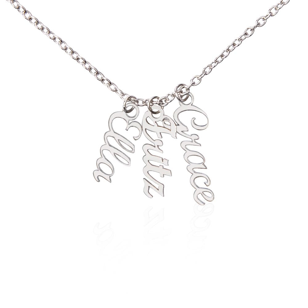 Your Family Members Names (up to 4 names) Necklace