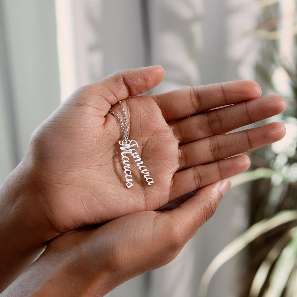 Your Family Members Names (up to 4 names) Necklace