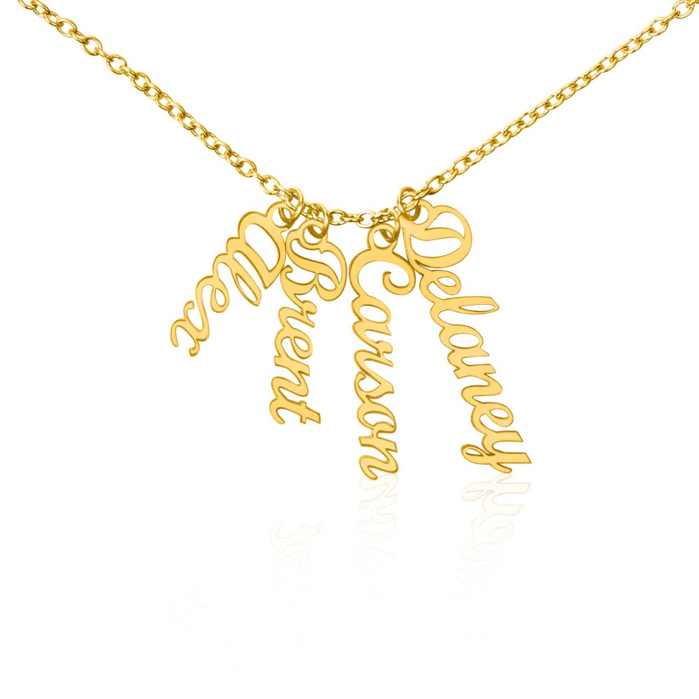 Your Family Members Names (up to 4 names) Necklace