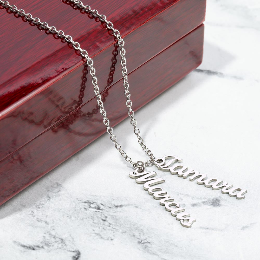 Your Family Members Names (up to 4 names) Necklace