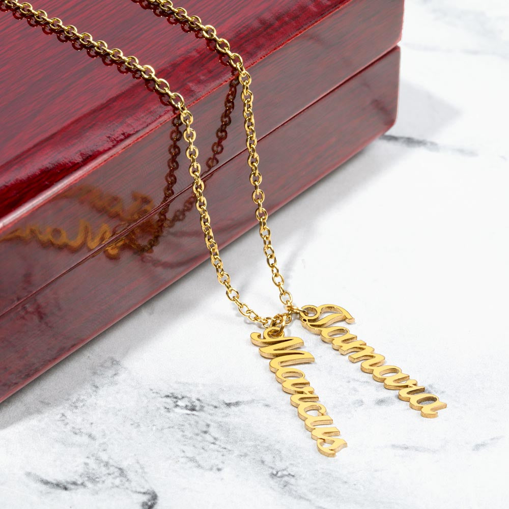 Your Family Members Names (up to 4 names) Necklace