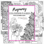 pregnancy coloring pages to print hypnobirthing