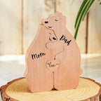 Wooden Bear Family Puzzle